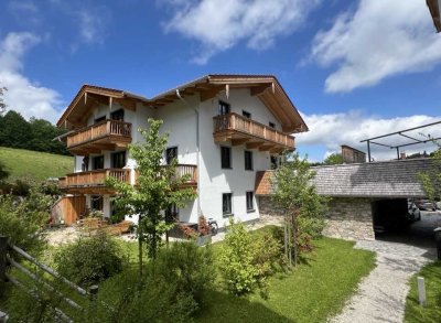 Zweizimmerwohnung im OG mit West-/Südbalkon im Leitzachtal