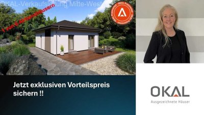 COOL-SUMMER-AKTION !!! KOMPAKTES WOHNEN MIT STIL UND FUNKTION - Malervorbereitet auf Ihrem Grundstüc