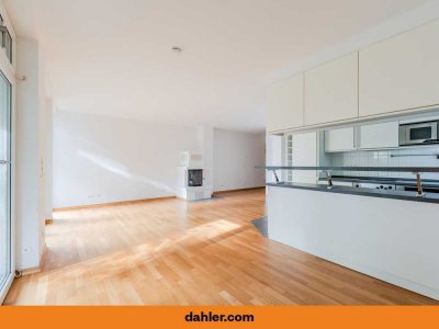 3-room apartment with fireplace and garden in a quiet location on Griebnitzsee