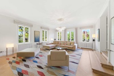 Atemberaubendes Maisonette-Penthouse auf Villenanwesen in absoluter Toplage am Großen Wannsee