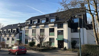 TOP-Lage Bergerhausen: Moderne 2-Zimmer-Wohnung mit fantastischem Balkon und Einzelgarage