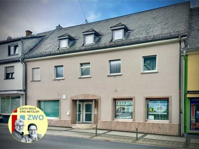 Gewerbe, Wohnen, Bauplatz:
Rares Ideen-Ensemble in 1a-Lage