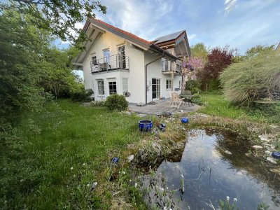 Gesund wohnen in ökologischem EFH in ruhiger, sonniger Lage