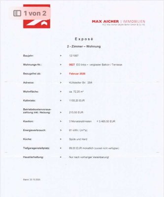 Helle 2-Zimmer Wohnung mit Balkon in Alt-Hohenschönhausen