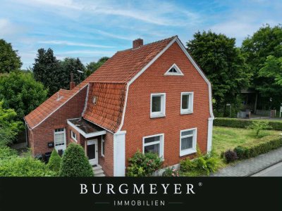 SCHÜTTORF: Charmantes Einfamilienhaus mit Entwicklungspotenzial