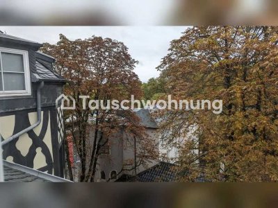 Tauschwohnung: Gemütliche Maisonette-Wohnung mit Rheinblick in Marienburg
