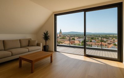 Exklusive Dachgeschosswohnung im Herzen von Korneuburg