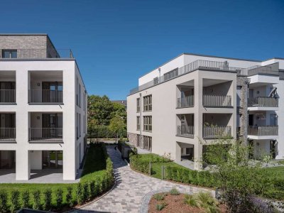 NEUBAU-Bezugsfertige familienfreundliche Gartenwohnung mit Terrasse und 4 Zimmern + 2 Badezimmern
