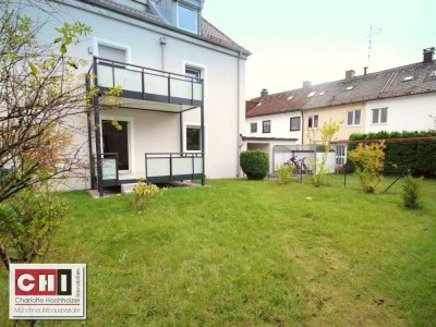 Nähe Ostpark - TOP-moderne 3 Zimmer-Gartenwohnung mit großer Wohnküche