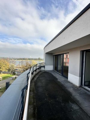 VIS á VIS • PENTHOUSE ** Rheinblick ** 2 Dachterrassen ** Innenstadtnah