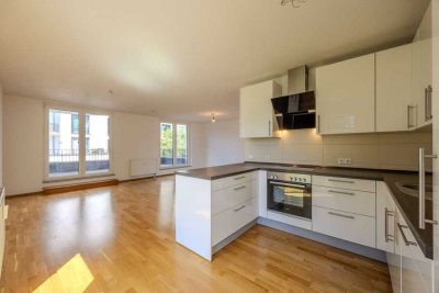 Moderne 3-Zimmer-Wohnung mit Terrasse, Balkon und TG-Stellplatz im Europaviertel