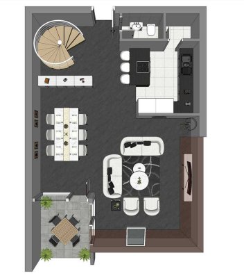ATTRAKTIV! Vollsanierte 4 ZKB Maisonette mit Aufzug in Mannheim D-Quadrat