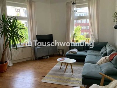 Tauschwohnung: 3-Zimmer-Altbauwohnung in Ottensen gegen mind. 4 in Ottensen