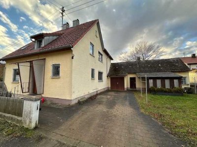 Häuschen mit 2 kleinen Wohnungen und  Werkstatt