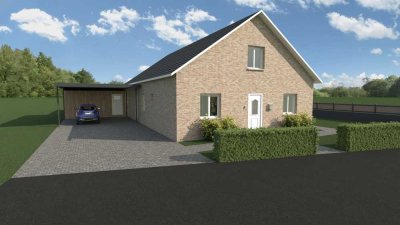 Neubau-Bungalow mit ausbaufähigem Dachgeschoss in Eidernähe - Provisionsfrei