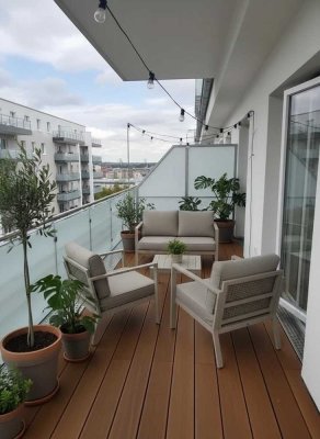Modernes 3-Zimmer-Penthouse mit Balkon in begehrter Lage von Darmstadt-Bessungen
