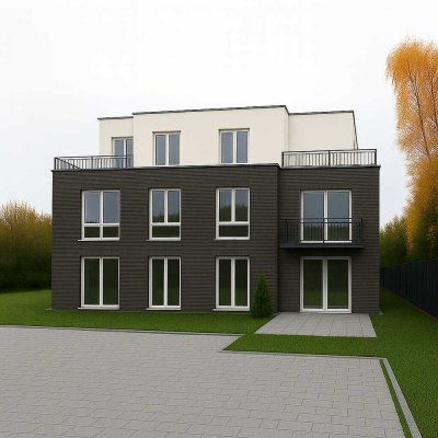 2-Zimmer Neubauwohnung mit Loggia, Küche, Stellplatz, Keller, Bodenheizung, Energieeffizienz A+