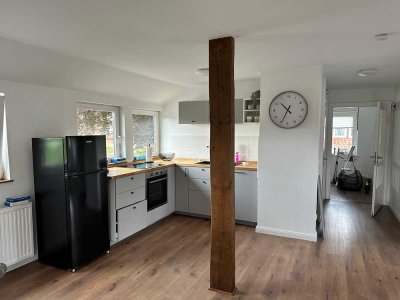 Möblierte 2,5-Zimmer Wohnung mit Balkon und Garten in Hermannsburg