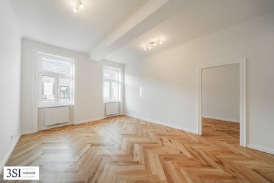 Erstklassig – 2-Zimmer-Erstbezug im stilvollen Altbau