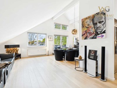 WOHNBAU: Traumhafte Dachgeschoss-Wohnung mit Balkon und Tiefgaragenstellplatz in Köln-Widdersdorf