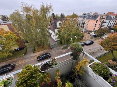 Mariendorf: VERMIETETE 2,5-Zi-Whg, VHS 3. OG + Sonnen-Balkon ca. 66 m² per SOFORT zu VERKAUFEN
