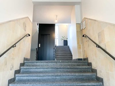 Wohnen in Bestlage der Mannheimer Oststadt - neuwertige Stadtwohnung mit Fahrstuhl  und Balkon