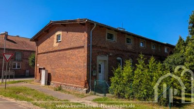 Charmantes Backsteinhaus - 360° Rundgang - kleines Handwerkerobjekt in Kantow