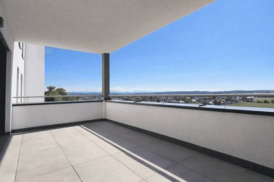 Bezugsfertige Eigentumswohnung mit Panorama-Balkon und traumhaftem Fernblick