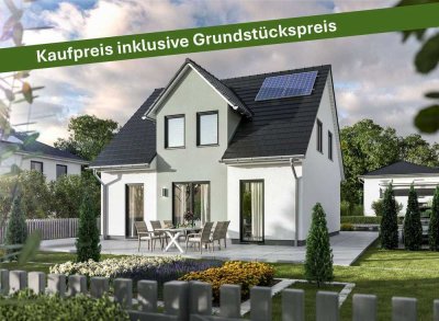 Mit Grundstück: Geborgen & individuell leben im Town & Country Eigenheim in Lesse