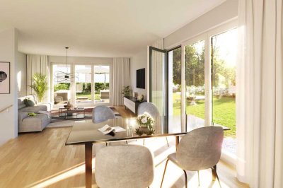 5-Zi-Maisonette mit Sonnenterrasse und Süd-West Garten ***A+ Energieklasse mit Wärmepumpe und PV***