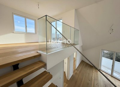 Galerieresidenz beim Marchfeldkanal – außergewöhnliche Maisonette mit zwei Terrassen