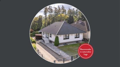 Lichtdurchflutet, modernisiert, gepflegt – 
Einfamilienhaus mit Gartenidylle