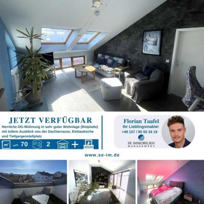 Großzügige 2-Zimmer DG-Wohnung in sehr guter Wohnlage