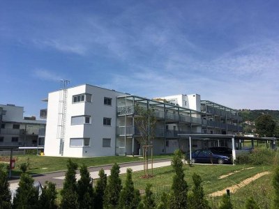 PENTHOUSE-CHARAKTER - 4-Zimmer-Wohnung mit großer Dachterrasse und Carportplatz - geförderte Miete ODER geförderte Miete mit Kaufoption - 4 Zimmer