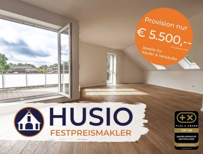 Komfortable 3-Zimmer- Maisonette-Wohnung mit Aufzug, Balkon und zwei Stellplätze in der Tiefgarage