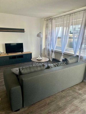 Stilvolle 3-Raum-Hochparterre-Wohnung mit Balkon und Gartenmitbenutzung in Brühl