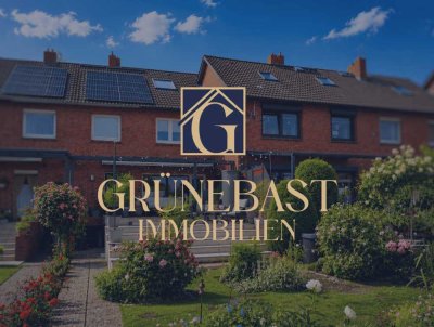 Ihre grüne Oase: Reihenmittelhaus mit Sonnenterrasse und traumhaftem Garten