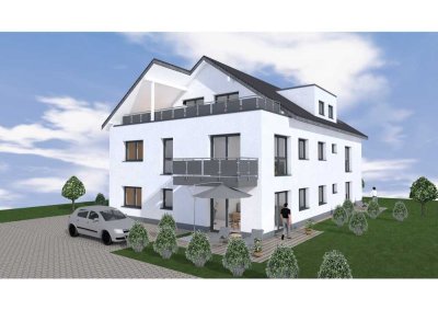 Neubau 3-Zimmer-Wohnung mit Balkon in SN