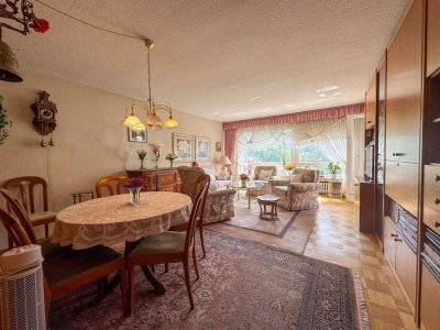 Zentral und naturnah - Gut geschnittene Wohnung mit Balkon, Pool und Sauna in Essen-Kettwig