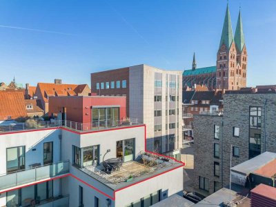 Dachterrasse, Aufzug & Tiefgarage     - Wohnen in den Altstadthöfen