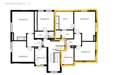2-Zimmer-3.OG-Wohnung in Hagen