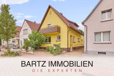 Solides Einfamilienhaus mit großem Garten und sonniger Terrasse in ruhiger Wohnlage