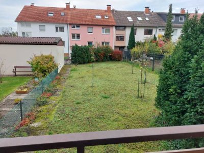 Erstbezug nach Sanierung: 3- Zi. Wohnung mit Balkon und Garten in Mannheim-Blumenau