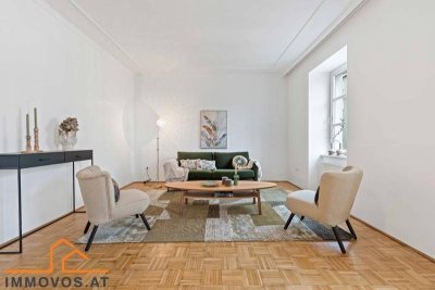 Biedermeierhaus - 4 Zimmer Altbauwohnung im 7.! Freifläche möglich