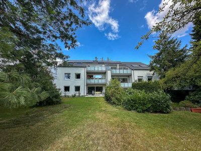 4-Zimmer-Wohnung mit Gartenanteil und unverbaubarem Blick