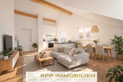 Erstbezug: Arbeiten und Wohnen im Einklang - 3-Zi.-Wohnung mit Balkon