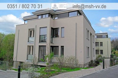 Neubau - Exklusive 3-Zimmer-Wohnung am Wachwitzer Weinberg - 2 Balkone