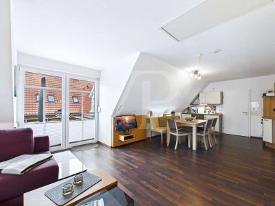 Attraktive 3-Zimmer-Etagenwohnung mit Balkon und Gartennutzung