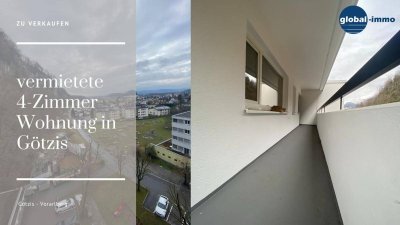 vermietete 4-Zimmer Wohnung in Götzis zu verkaufen