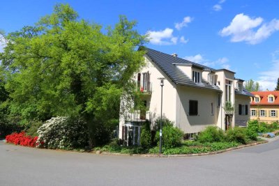 Exklusive 2-Zimmer-Wohnung mit Terrasse am Wachwitzer Weinberg mit Einbauküche